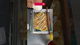 Kabhi Khaya hai Locha Roll? | Cheese Locha Roll Surat Special | #locha #suratstreetfood #shorts
