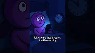 Why do some people scroll for hours in bed? #emotions #psychology