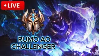 🔥LIVE ON🔥 WILD RIFT 🔥  RUMO AO CHALLENGER 🔥