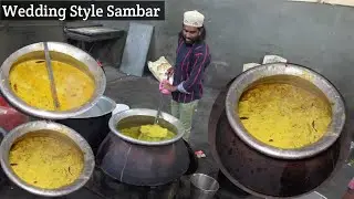 Function Style Sambar\South Indian Sambar Recipe | सांबर रेसिपी | Wedding style sambar\ACS Foods #41