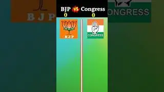 BJP Vs Congress ❓|#shorts