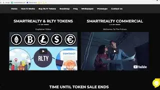 How To Get Free ICO Token | Get Smartrealty Token Free 200 | Upcoming cryptocurrency