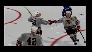 NHL 2004 Dynasty mode - Chicago Blackhawks vs Toronto Maple Leafs