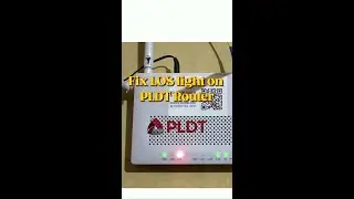 Fix LOS Blinking on PLDT Router