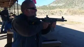 Full Auto suppressed S&W m&p 15 22lr
