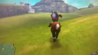 The Legend of Zelda Ocarina of Time Link Riding Horse
