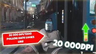 20 000 DPI / 1000 Polling Rate looks like [Aimbot Flicking! watch until the end] MW clips