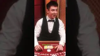 Ivan is blessing my cards but is it enough to win?! 😂💀 #blackjack #gambling #casino #ivan