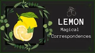 Lemon Correspondences & Uses In Magical Practice | Citrus Limonum | Witchcraft
