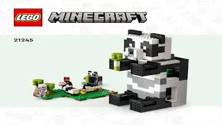 LEGO instructions - Minecraft - 21245 - The Panda Haven