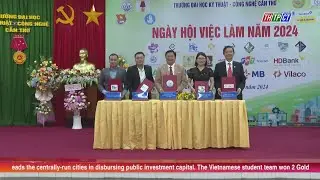 Cần Thơ University of Technology held a Job Fair in 2024  | Cần Thơ News