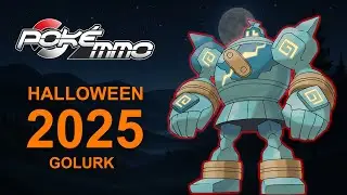 PokeMMO Halloween 2025 Golurk Raid.