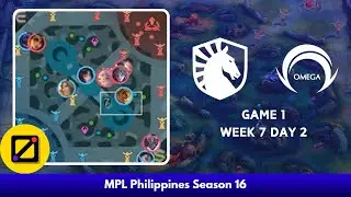 [Mini Map] Team Liquid PH vs Omega Esports - Game 1 - Week 7 Day 2 - Regular Season - MPL PH S16