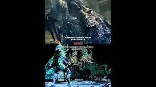 Artorias (Dark Souls 1) vs Manus (Dark Souls 1) | battle #darksouls #dlc #artorias