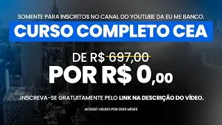 LIBERA&Ccedil;&Atilde;O DE CEA GRATUITO! Somente para inscritos.