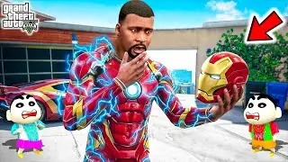 Franklin Turns IRON MAN to Defeat MONSTER HOUSE in GTA 5