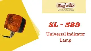 Forklifts , Mitsubishi Tractors. Double face lamp , Side Indicator Lamp SL 589 , Bajato
