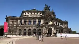 Theaterplatz in Dresden