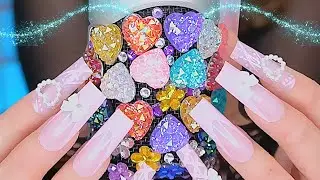 ASMR Tingly Tapping & Scratching on 4 Embellished Decorative Mics! 💠 (No Talking)