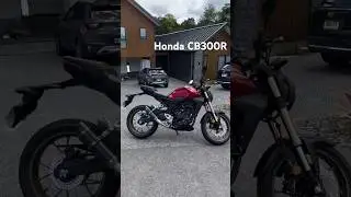 Yoshimura exhaust on a Honda CB300R
