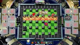 A narrow victory - Super Bomberman R Online