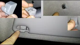 CLIP GANCHO SOPORTE DE LA VISERA PARASOL OPEL VECTRA C 90559995