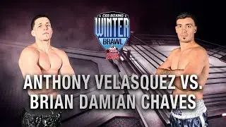 CES Winter Brawl Birds Eye Bout 6 Anthony Velasquez vs  Brian Damian Chaves