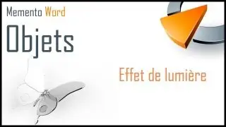 Appliquer un effet de lumi&egrave;re &agrave; une forme dans Word - Formation Word Marseille