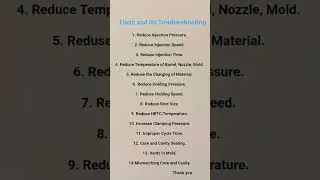 Plastic Moulding Defect Flash Troubleshooting #shorts