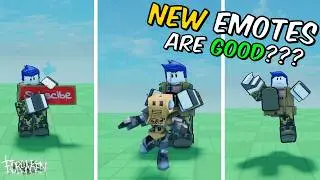 ALL NEW EMOTES In The FORSAKEN EMOTE PACK 2!! (AMAZING)