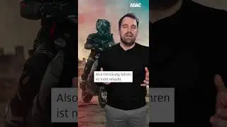 D&uuml;rft ihr freih&auml;ndig auf dem Motorrad oder Fahrrad fahren? 🏍️🚲 #adac #shorts