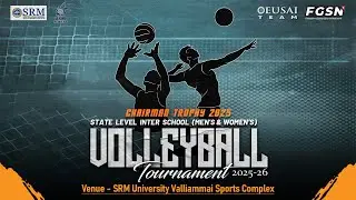 VELAMMAL CHENNAI VSST PETER'S || State Level School Championship || Chairman Trophy 2025 || Day 2 ||