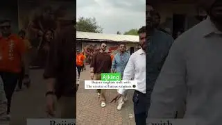 #singhamagain director walk with #massmaharaja #ajaydevgn 👌👌✌ #song #trending #video #viralvideo