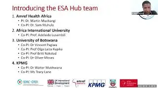 ESA ARCH Hub Expression of Interest and Call for Proposals Information Webinar