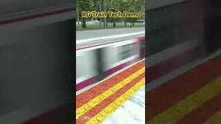 RG Train Tech Demo Gameplay Emu Mumbai #rgtraintechdemo #trainsimulator