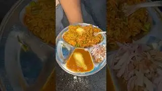 Mumbai Style Tawa Pulao 🤤 || Delhi Street Food ❤️ #shorts #foodvideo