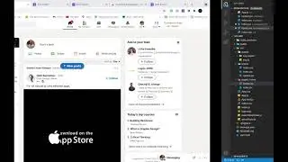 Starting Up Linkedin App layout