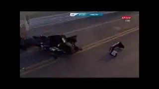 Formula E 2014 Beijing Heidfeld Prost Crash