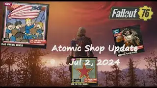 Fallout 76 Atomic Shop Update: July 2 - Celebrate with the Flag Waving Bundle!