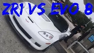 ZR1 (635 WHP) vs Evo 8 (650 WHP)