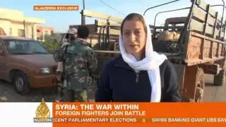 Foreign fighters look to aid Syria's rebels