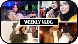 WEEKLY VLOG: Shopping day out👜 , Bonfire Night & Makeup haul! AD | Amina Chebbi