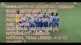 JONATHAN FREEMAN HIGHLIGHTS