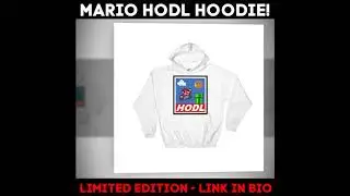LIMITED EDITION MARIO BITCOIN HOODIE