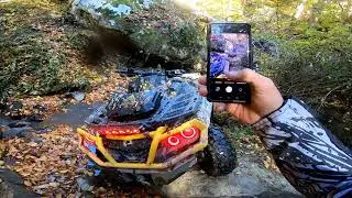 Xman traseu complet !!! atv shock team