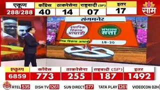 संगमनेरमध्ये कोण होणार नगराध्यक्ष? | Sangamner | Saam Maha Exit Poll | Elections 2025