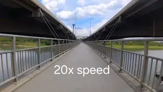 Saskatoon Bike Ride 1 20x speed version
