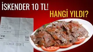 İSKENDER 10 TL! YIL KA&Ccedil;TI? - NEDEN PAHALI?