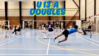 #intense U13 #badminton Doubles Quarter Final - Vinding 2025🔥 #2winners  #quarterfinals #u13
