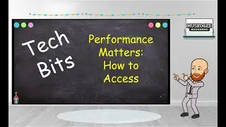 Performance Matters #1 How to Access